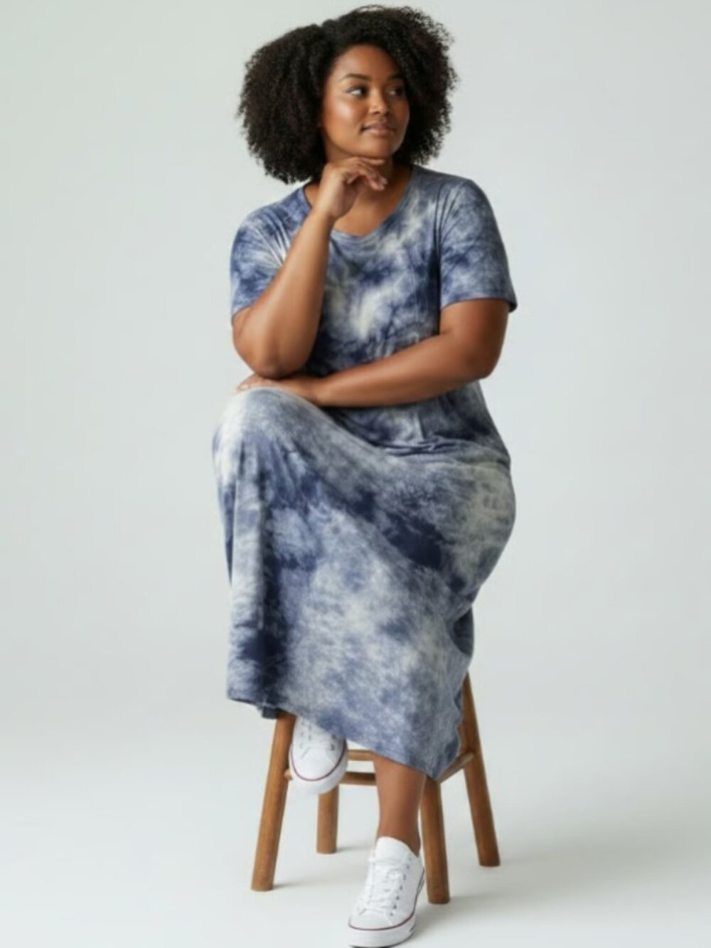 LuLaRoe Maria S maxi dress tie dye